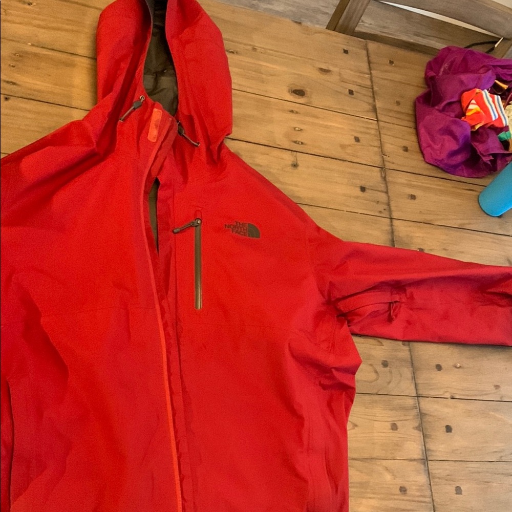 The North Face Red Hooded Jacket
